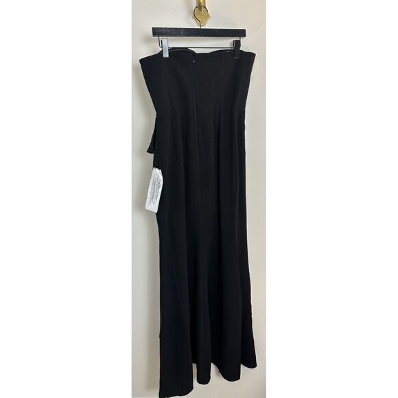 DRESS THE POPULATION Kai Strapless Gown in Black Size Large - Picture 6 of 11